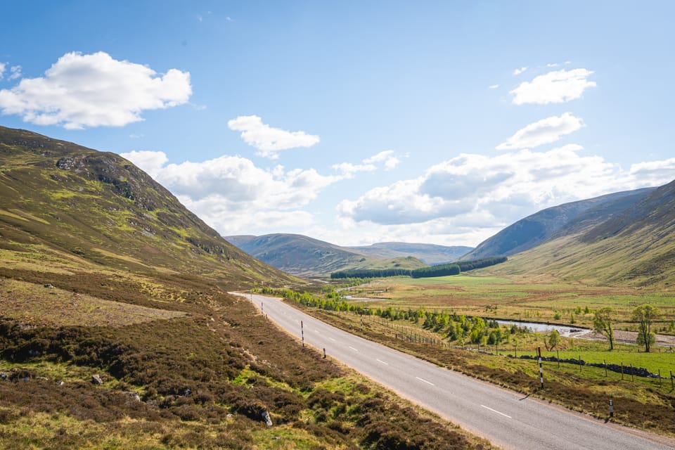 Cycling from Dundee to Braemar